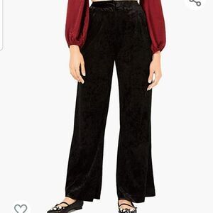 Leyden Velvet Pleated Casual Pants